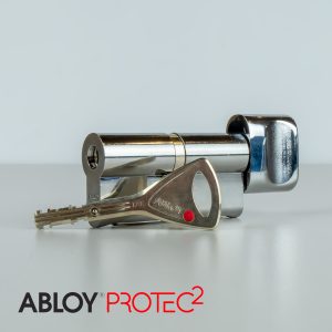Циліндр ABLOY PROTEC_2 хром (ключ-тумблер)