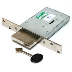 Замок додатковий Моттура (Mottura) 40701500056 1-ригель малий хром