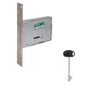 Замок додатковий Моттура (Mottura) 40701500056 1-ригель малий хром