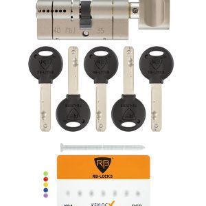 Циліндр RB DIN_KT KEYLOCX 90 NST 50x40T TO_NST CAM30 5KEY RB1 K04