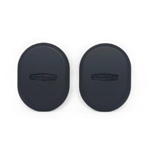 Комплект накладок під сувальдний ключ KEDR 69*52 BL чорний матовай