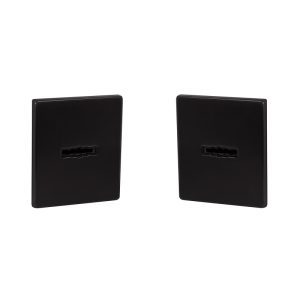 Комплект накладок під сувальдний ключ KEDR ULTRA LEVEL 72/62 BLACK MAT